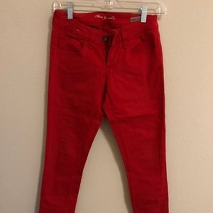 Mavi jeans red skinny pants